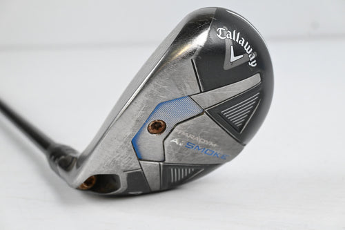 Left Hand Callaway Paradym Ai Smoke #4 Hybrid / 21 Degree / Stiff Flex Tensei