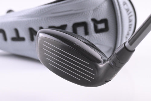Callaway Quantum Max #5 Hybrid / 24 Degree / Regular Flex Denali Frost Silver 60