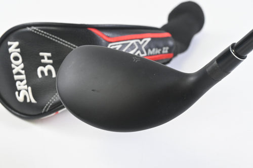 Left Hand Srixon ZX Mk II 2023 #4 Hybrid / 22 Degree / Regular Flex HZRDUS Smoke