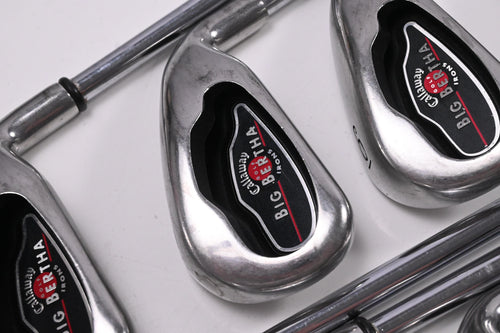 Callaway Big Bertha 2004 Irons / 4-PW+GW+SW / UniFlex Callaway Shafts