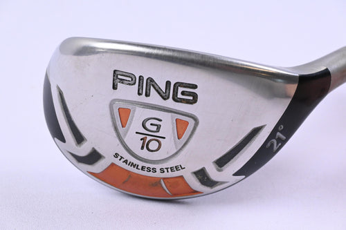 Ping G10 #3 Hybrid / 21 Degree / Regular Flex Ping TFC 129H Shaft