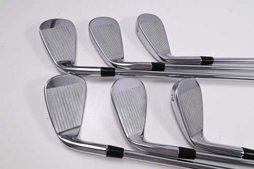 Callaway Rogue ST Pro Irons / 4-9i / Stiff Flex Rifle Tour Flighted 105 Shafts