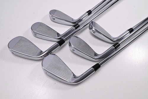 Callaway Rogue ST Pro Irons / 4-9i / Stiff Flex Rifle Tour Flighted 105 Shafts