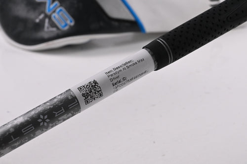 Callaway Paradym Ai Smoke Max Driver / 12 Degree / Stiff Flex Denali Frost