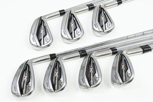 Callaway XR Pro Irons / 5-PW+AW / Regular Flex Steel Shafts