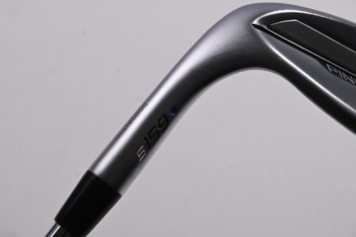 Left Hand Ping S159 Sand Wedge / 54 Degree / Blue Dot / Stiff Flex Dynamic Gold