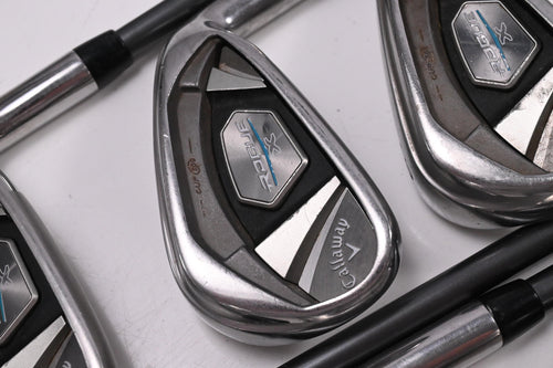 Callaway Rogue X Irons / 6-PW+GW+SW / Regular Flex Aldila Synergy 50 Shafts