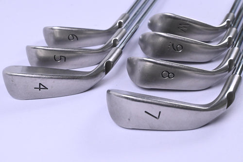 Ping G10 Irons / 4-PW / White Dot / Stiff Flex Steel Shafts