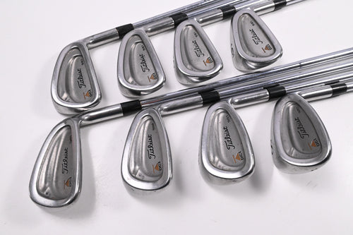 Titleist DCI 981 Irons / 3-9I+SW / Stiff Flex True Temper Dynamic Gold S300