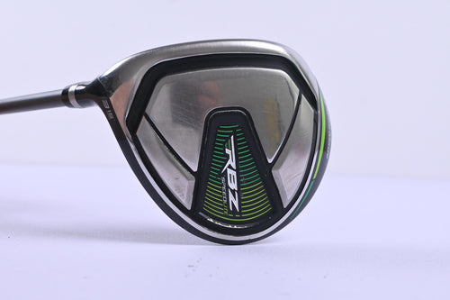 Left Hand Taylormade RBZ #3 Wood / 15 Degree / Regular Flex RocketBallz 55