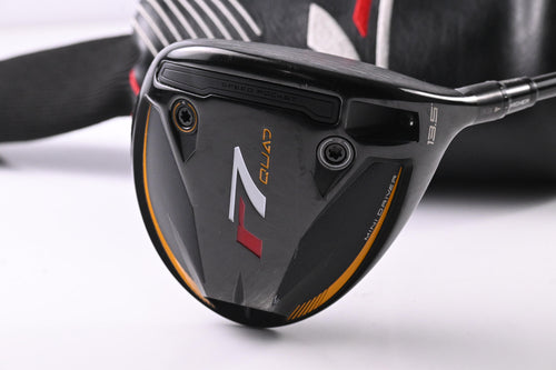 Taylormade R7 Quad Mini Driver / 13.5 Degree / Stiff Flex HZRDUS Smoke RDX Black