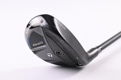Taylormade Qi4D #3 Hybrid / 19 Degree / Regular Flex REAX By KBS 50 Shaft