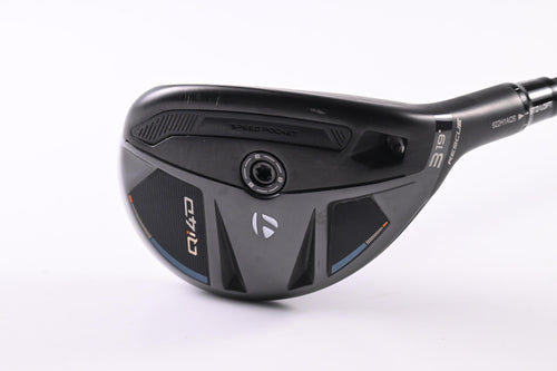 Taylormade Qi4D #3 Hybrid / 19 Degree / Regular Flex REAX By KBS 50 Shaft