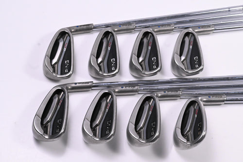 Ping G25 Irons / 4-PW+SW / Blue Dot / Regular Flex Ping CFS Shafts