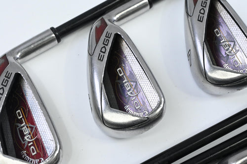 Callaway Diablo Edge Irons / 5-PW+SW / Regular Flex Callaway 75 Shafts