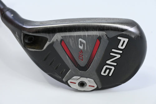 Left Hand Ping G410 #4 Hybrid / 22 Degree / Regular Flex Ping Alta CB Red 70