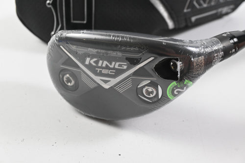 Cobra King Tec 2025 #3 Hybrid / 19 Degree / Stiff Flex MMT Black 80 Shaft
