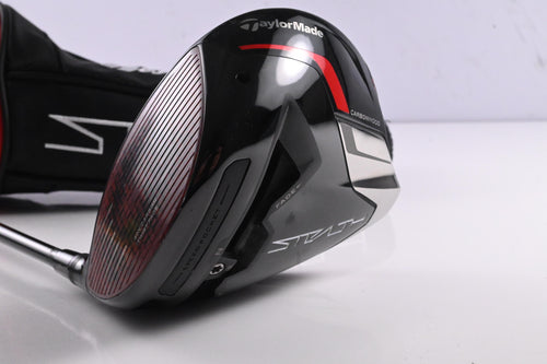 Left Hand Taylormade Stealth Plus Driver / 9 Degree / TX-Flex Tensei AV Raw 75