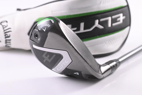 Callaway Elyte #4 Hybrid / 22 Degree / Stiff Flex Denali Charcoal 70 Shaft