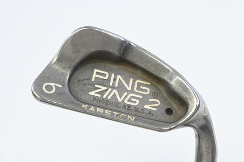 Ping Zing 2 #6 Iron / Black Dot / Regular Flex Aldila Ping Karsten 101 Shaft