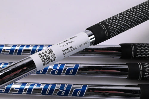 Titleist 718 CB Irons / 4-PW / Regular Flex Project X LZ 115 Shafts