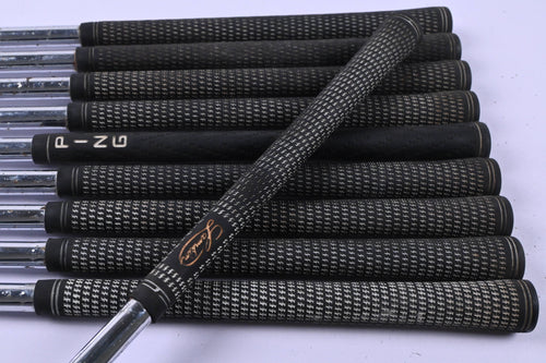 Ping i3 Irons / 3-PW+GW+SW / Red Dot / Stiff Flex Ping Z-Z65 Shafts
