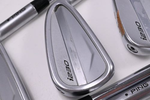 Ping i230 Irons / 4-PW / Black Dot / Stiff Flex Project X LZ 120 Shafts