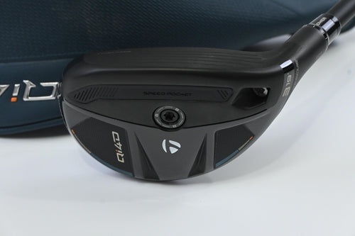 Taylormade Qi4D #3 Hybrid / 19 Degree / Regular Flex KBS REAX 65 Shaft
