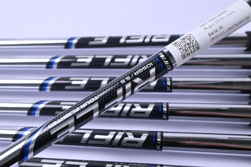Callaway Rogue ST Pro Irons / 5-PW+GW / Regular Flex Project X Rifle 105 Shafts