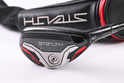 Taylormade Stealth Plus #2 Hybrid / 17 Degree / Regular Flex HZRDUS Smoke Red