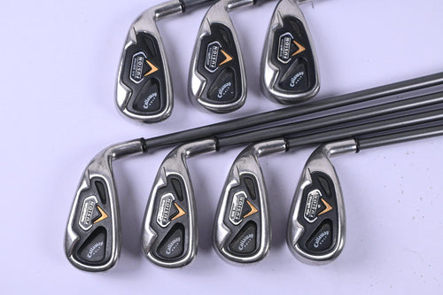 Callaway Big Bertha Fusion Irons / 5-PW+SW / Regular Flex RCH System 75 Shafts