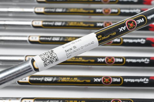 Taylormade Burner XD Irons / 4-PW / Regular Flex Reax 90 Shafts