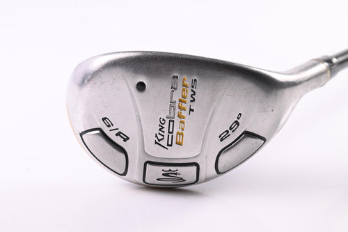 Cobra Baffler TWS #6 Hybrid / 29 Degree / Regular Flex Aldila DVS-HL 65 Shaft