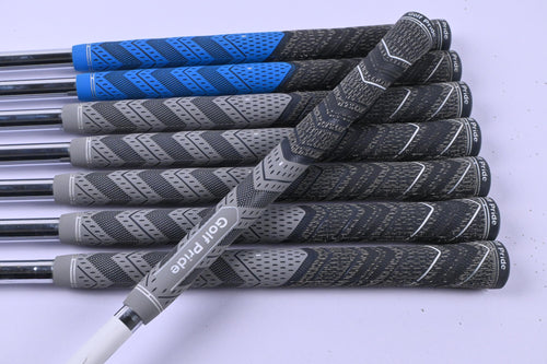 Left Hand Callaway Apex 19 Irons / 4-PW+GW / Stiff Flex KBS Tour 120 Shafts