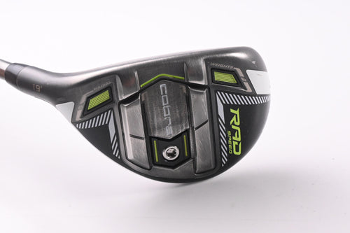 Left Hand Cobra King Radspeed #3 Hybrid / 19 Degree / Stiff Flex UST RECOIL ESX
