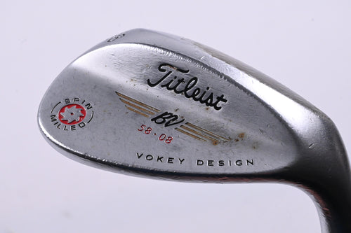Titleist Vokey Spin Milled 2009 Lob Wedge / 58 Degree / Wedge Flex Titleist