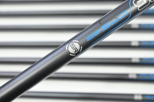Ping GMax Irons / 4-PW+UW+SW / Silver Dot / Senior Flex Ping CFS 65 Shaft