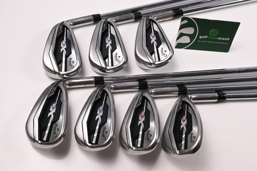 Callaway XR Irons / 5-PW+SW / Regular Flex Speedstep 80 Shafts