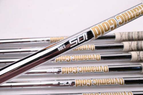 Mizuno Pro 221 Irons / 4-PW / Stiff Flex Dynamic Gold 105 S300 Shafts