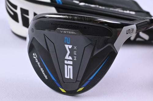 Ladies Taylormade SIM2 Max #5 Wood / 18 Degree / Ladies Flex Aldila NV 45 Shaft