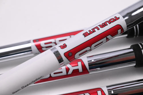 Left Hand Cobra King Tour 2023 Irons / 5-PW / Regular Flex KBS Tour Lite Shafts