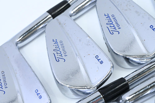 Titleist 670 Forged Irons / 3-PW / Stiff Flex Steel Shafts