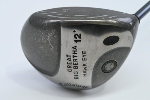 Callaway Great Big Bertha Hawk Eye Driver / 12 Degree / Regular Flex Hawk Eye UL