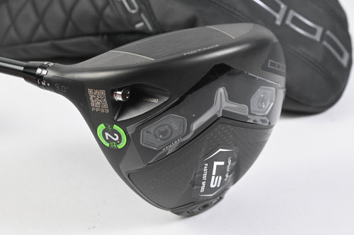 Left Hand Cobra DS-Adapt LS Driver / 9 Degree / X-Flex Denali Black 60 Shaft