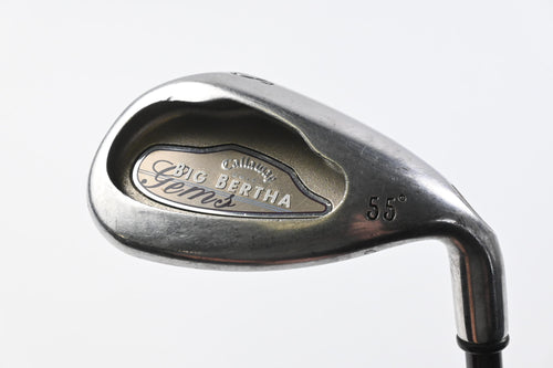 Ladies Callaway Big Bertha 2004 Sand Wedge / 55 Degree / Ladies Flex Gems 65