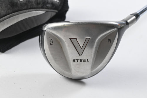 Taylormade V-Steel #3 Wood / 15 Degree / Stiff Flex Dynamic Gold Lite Shaft