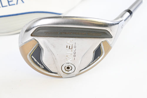 Ladies Taylormade Kalea Gold #6 Hybrid / 31 Degree / Ladies Flex Kalea Gold 40