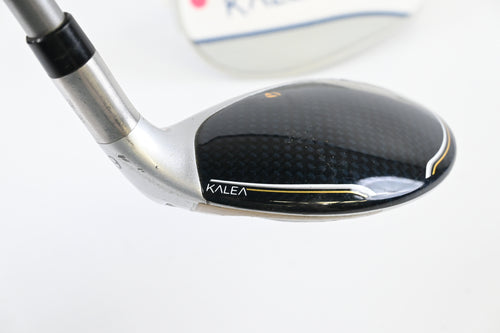 Ladies Taylormade Kalea Gold #6 Hybrid / 31 Degree / Ladies Flex Kalea Gold 40
