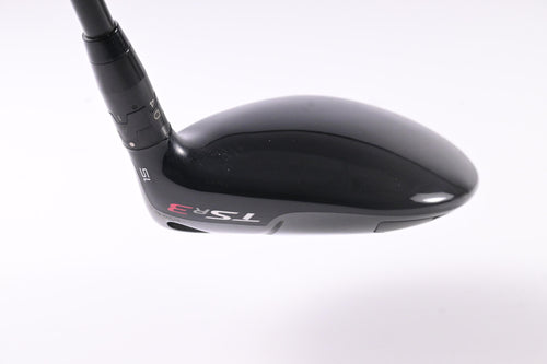 Titleist TSR3 #3 Wood / 15 Degree / Stiff Flex HZRDUS Smoke RDX Black 70 Shaft