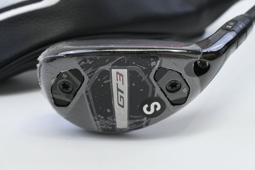 Titleist GT3 #3 Hybrid / 19 Degree / Stiff Flex HZRDUS Gen5 Black 80 Shaft